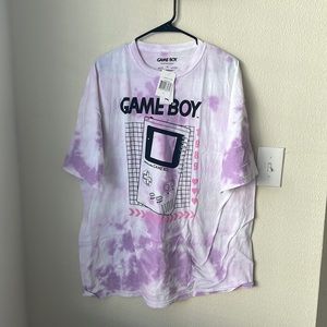 Game boy tie dye T-shirt